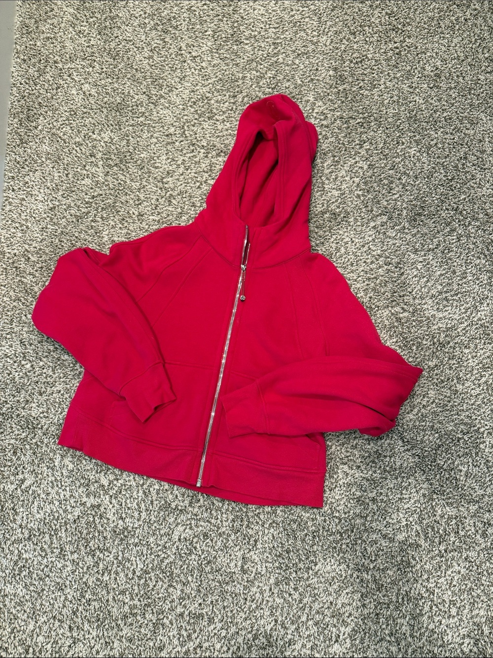 Lululemon hot pink scuba hoodie